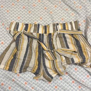 shein paper bag shorts